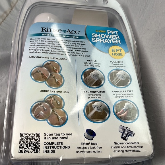 🐶 💦 🐶 • 🏆 RINSE ACE 🚿 🐶 • Easy Pet Cleanin’ 👌🏻 - Picture 3 of 7